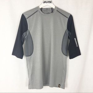 Demarini Baseball Gray/Black Short Sleeve Shirt